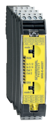 Monitoring two-hand control panels to EN ISO 13851