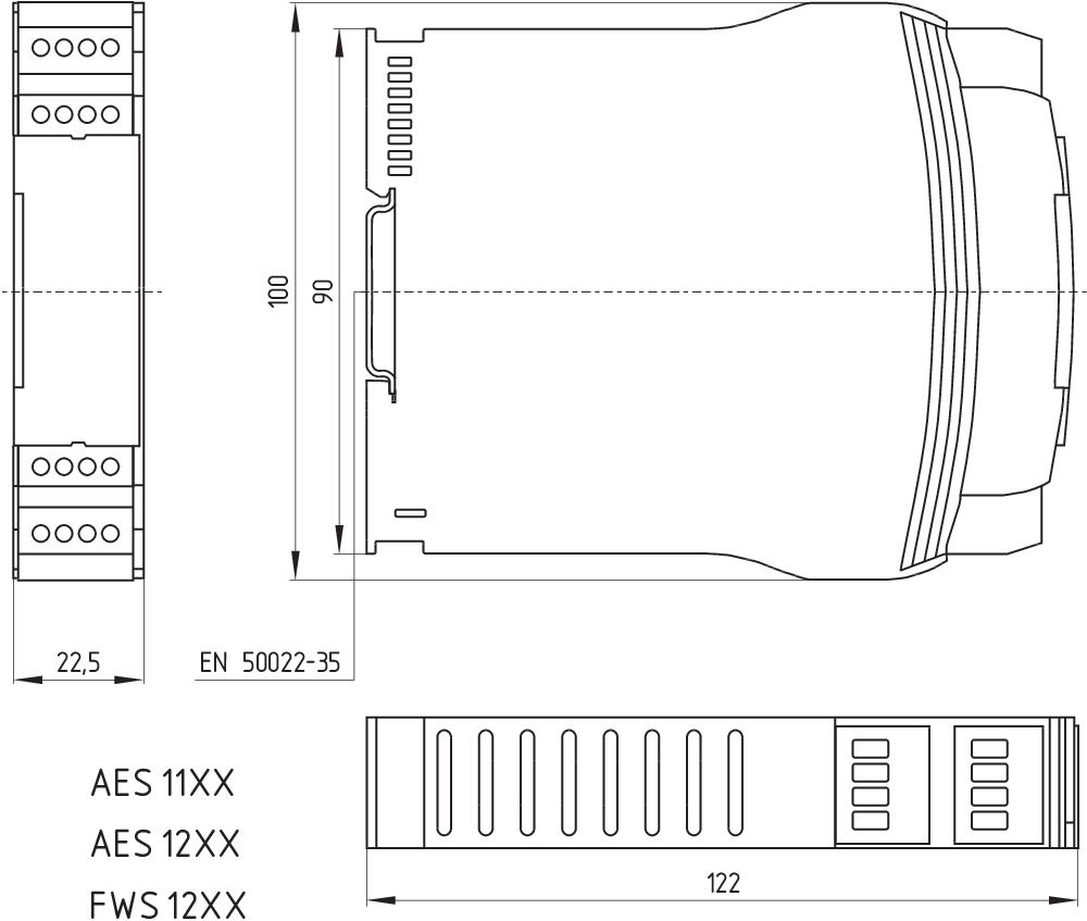 Details about   Schmersal AES 1185 Control Relay 