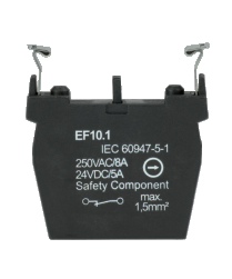 触点与发光接线端子（EF/EL)