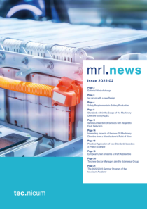 MRL-News (MRL= Maschinenrichtlinie)