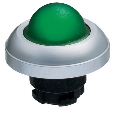 FROM LED PANEL D Warning lamp 230vac 19,5 mm-Green 